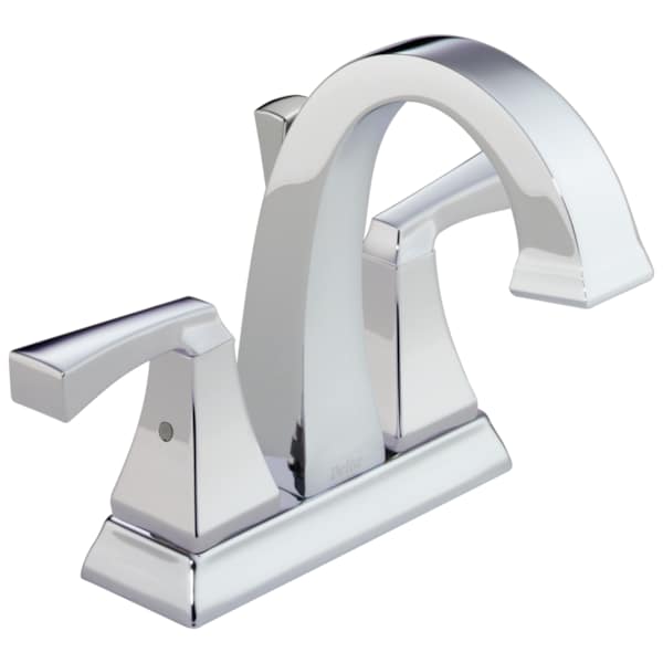 Delta 3hole 4" installation Hole Centerset Lavatory Faucet, Chrome